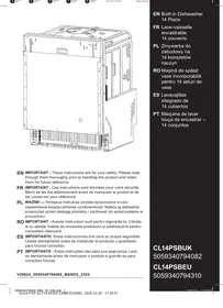 Notice COOKE & LEWIS 5059340794310 Lave-vaisselle encastrable