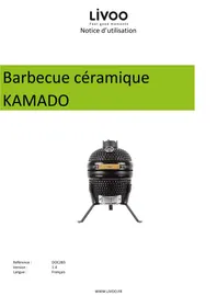 LIVOO KAMADO - DOC283 - Barbecue
