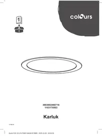 COLOURS Karluk - Spot encastré