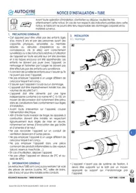 Notice AUTOGYRE 3127601048501 Extracteur TUBE