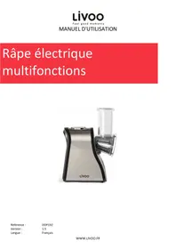 LIVOO DOP192 - Râpe électrique