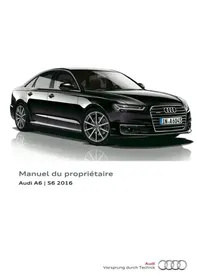 Notice AUDI A6 C7 (2016) Automobile
