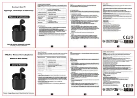 Notice Akashi ALTPNKEARB Écouteurs sans fil