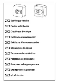 Notice FAIS CHAUFFE-EAU éLECTRIQUE Chauffe-eau électrique