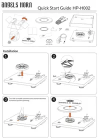 Notice ANGEL HORN HP-H002 Platine vinyle