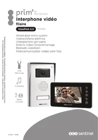 Notice SENTINEL SCS PVF0050 Interphone vidéo