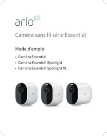 Notice ARLO VMK2250-100EUS Caméra sans fil