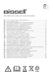 BISSELL 3912, 3999, 4000, 4006, 4007, 4008, 4017 SERIES - Aspirateur laveur