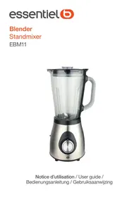 Notice ESSENTIELB EBM11 Blender