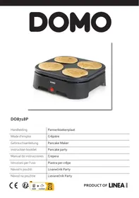 Notice DOMO DO8718P Crépière