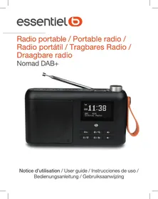 Notice ESSENTIELB NOMADE DAB+ Radio portable