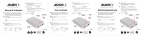 Notice Akashi ALTPBECO10 Chargeur externe
