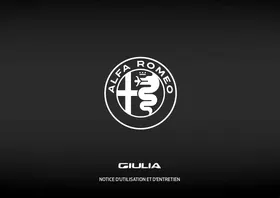 Notice ALFA ROMEO GIULIA 3 (2019-2022) Automobile