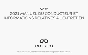 Notice INFINITI QX80 (2021) Automobile