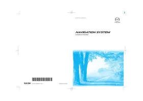 Notice MAZDA GL PHASE 3 (2017-2022) - SYSTèME DE NAVIGATION Automobile