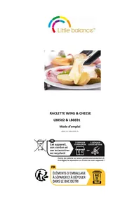 LITTLE BALANCE LB8502 - LB8691 - Machine à raclette
