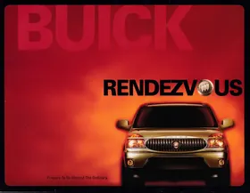 Notice Buick RENDEZVOUS (2002-2007) Automobile