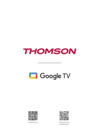 Notice THOMSON 75UG5C14 Télévision