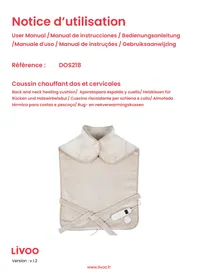 LIVOO DOS218 - Couverture chauffante