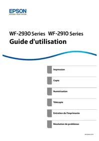 Notice EPSON WF2910WF2930 Imprimante multifonction