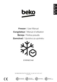 BEKO B1RFNE314W - Congélateur