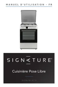 SIGNATURE SCM60IX/2 - Cuisiniere mixte