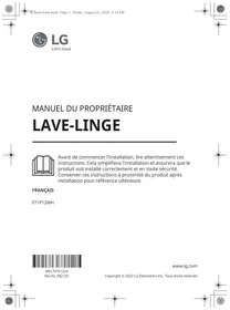 LG F71P12WH - Lave-linge