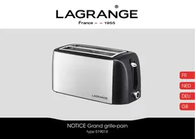 LAGRANGE 519010 - Grille pain