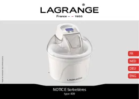 LAGRANGE 409021 - Turbine à glace