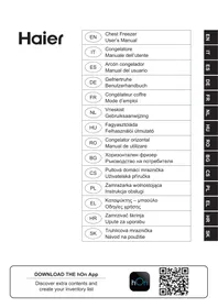 Notice HAIER HCE420E Congélateur coffre