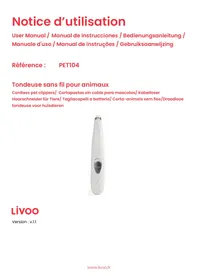 LIVOO PET104 - Tondeuse pour animaux