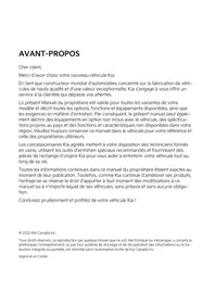 Notice KIA NIRO SG2 (2021) Automobile