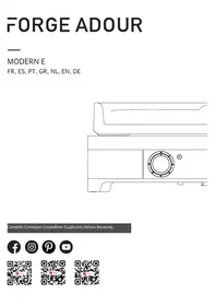 Notice FORGE ADOUR MODERNE45AN Plancha électrique
