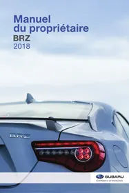 Notice SUBARU BRZ  (2018) Automobile