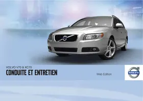 Notice VOLVO V70 3 (2007-2016) Automobile