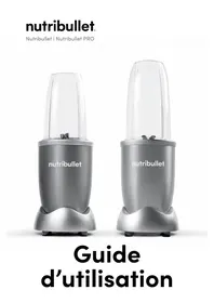 Notice NUTRIBULLET NBP003W Blender