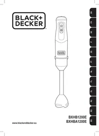 BLACK &amp; DECKER BXHBA1200E - Mixeur plongeant