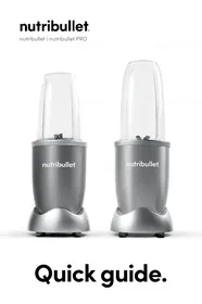Notice NUTRIBULLET NB907CP Blender