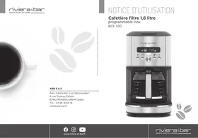 RIVIERA &amp; BAR BCF570 - Cafetière filtre