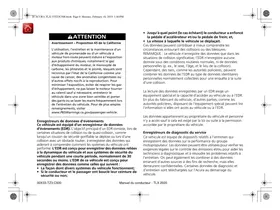 Notice Acura TLX (2020) Automobile