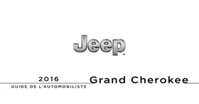 Notice JEEP GRAND CHEROKEE WK2 PHASE 2 (2013-2017) Automobile