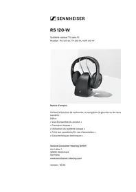SENNHEISER RS120W - Casque TV