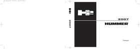 Notice Hummer H2 (2007) Automobile