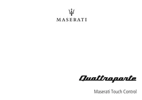 Notice Maserati QUATTROPORTE (2016) Automobile
