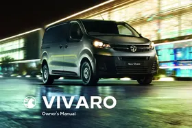Notice Vauxhall VIVARO C (2019-2023) Automobile