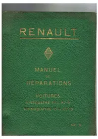 RENAULT Vivaquatre (1932-1939) - Automobile