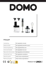 Notice DOMO DO9254M Mixeur plongeant