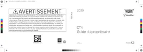 Notice CADILLAC CT4 (2020) Automobile