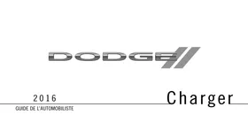 Notice DODGE CHARGER (2016) Automobile