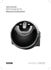 Notice ZACO W450 Aspirateur robot